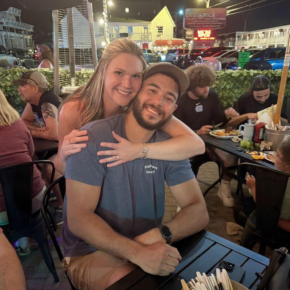 The start of our engagement celebrations - Old Orchard Beach, ME 07.2025