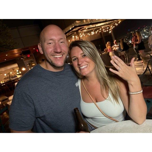 She said "yes!"