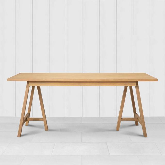 Rectangle Patio Dining Table Natural - Hearth & Hand™ with Magnolia