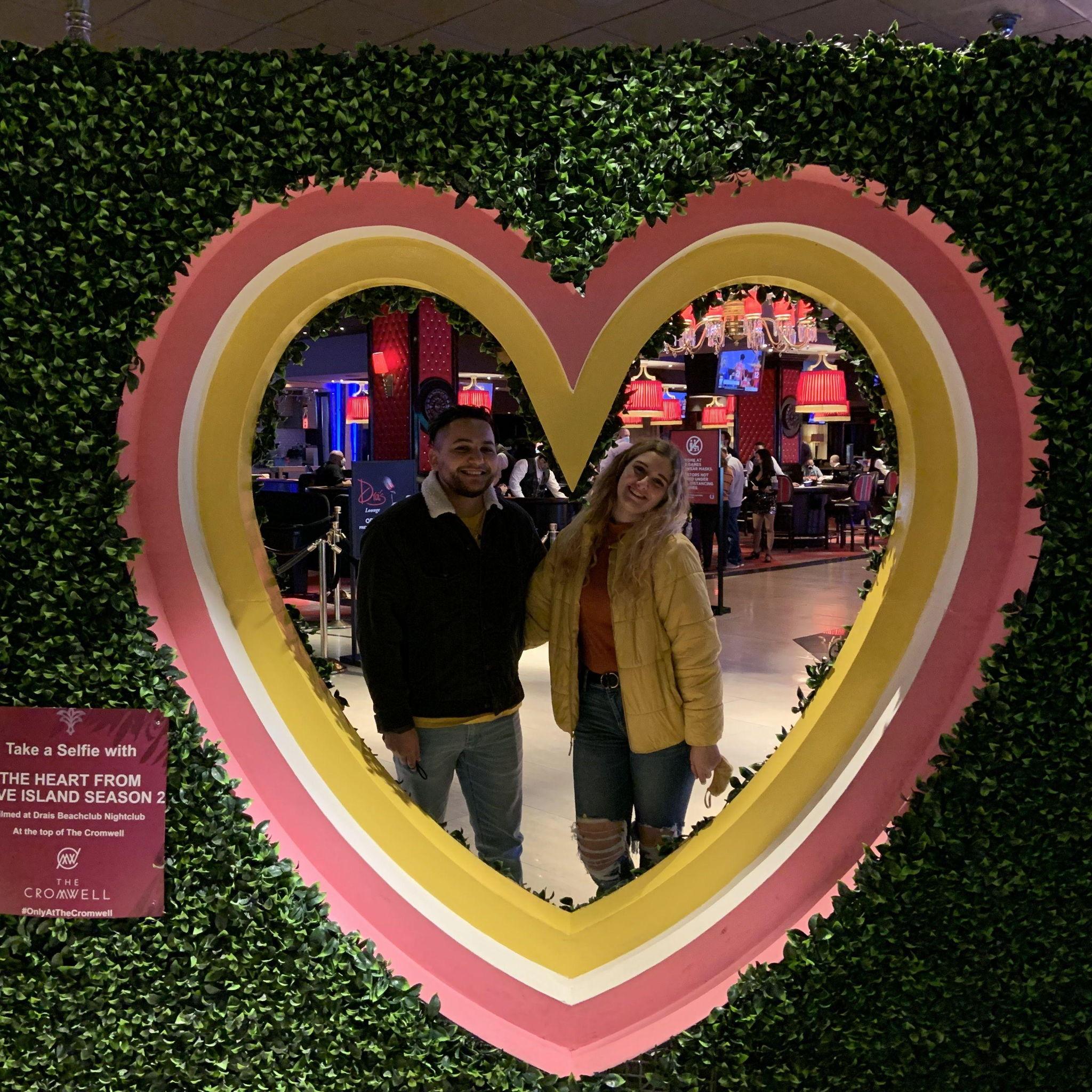 The first of many trips to Vegas together, January 2021