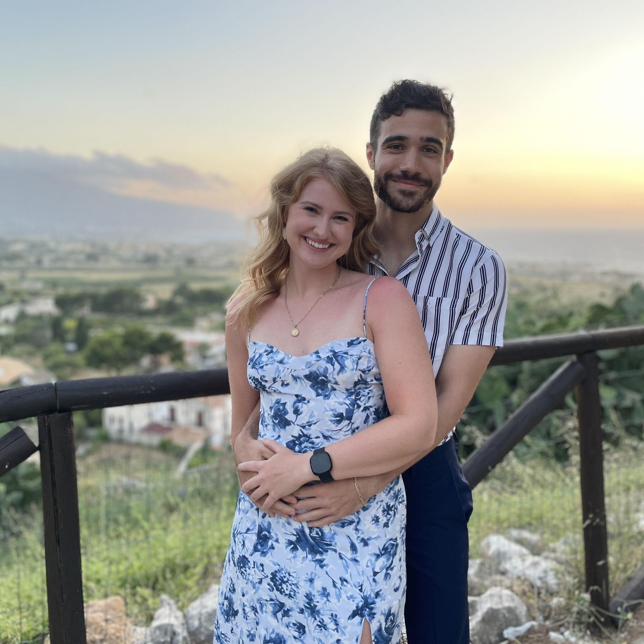 Dinner with family in Sicily, 2023
