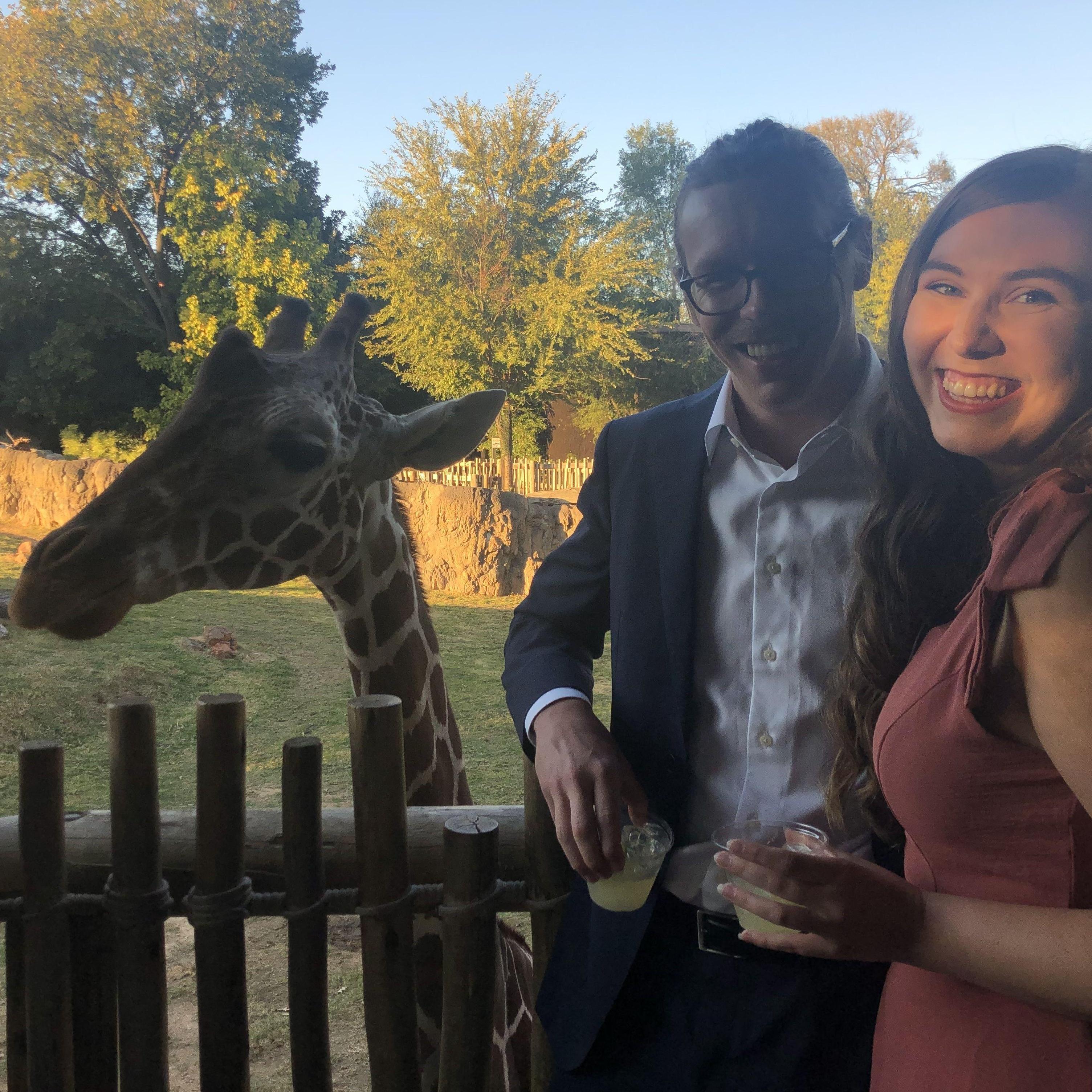 Wedding at Fort Worth Zoo