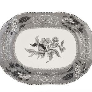 Heritage 14 Inch Medium Oval Platter, Camilla