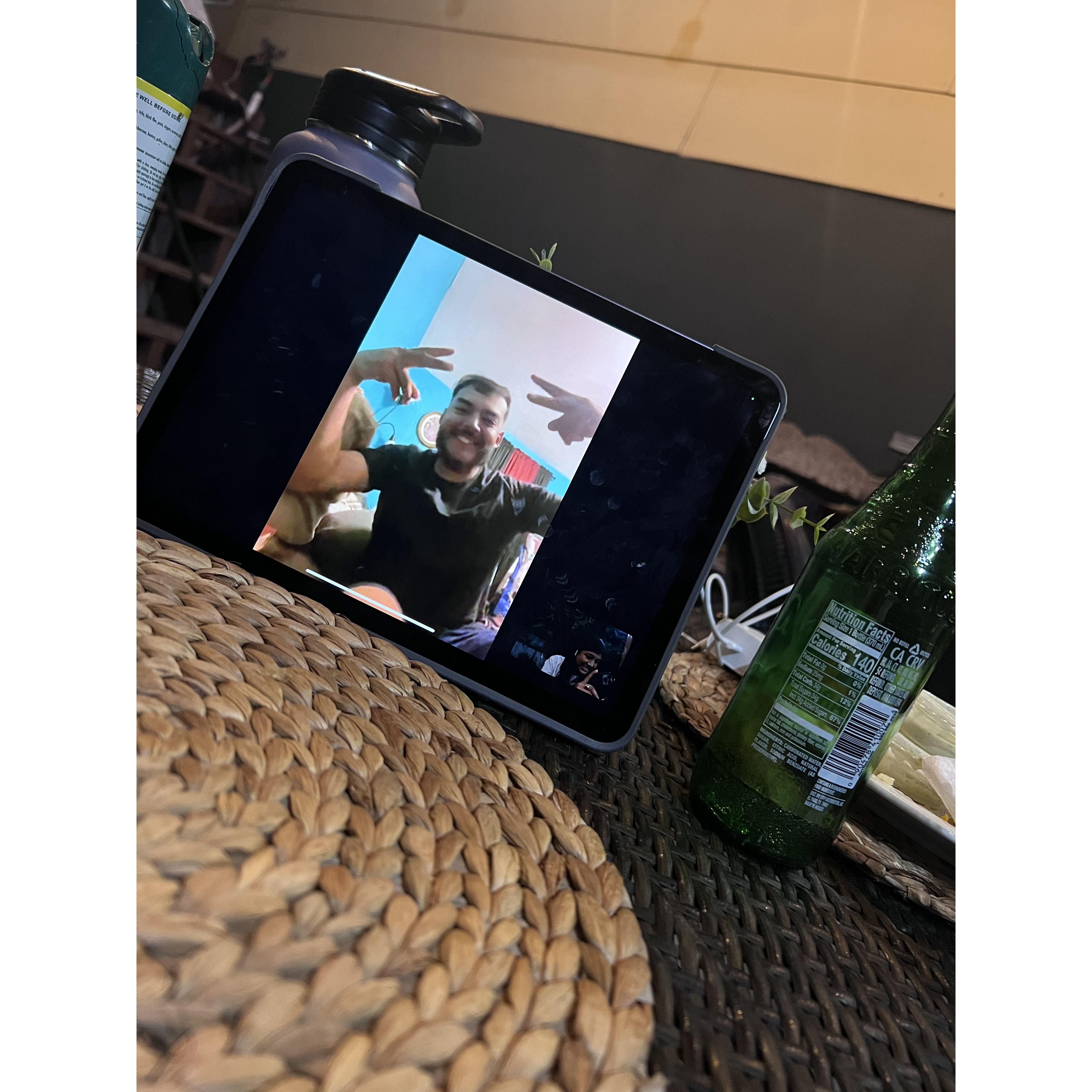 First FaceTime date