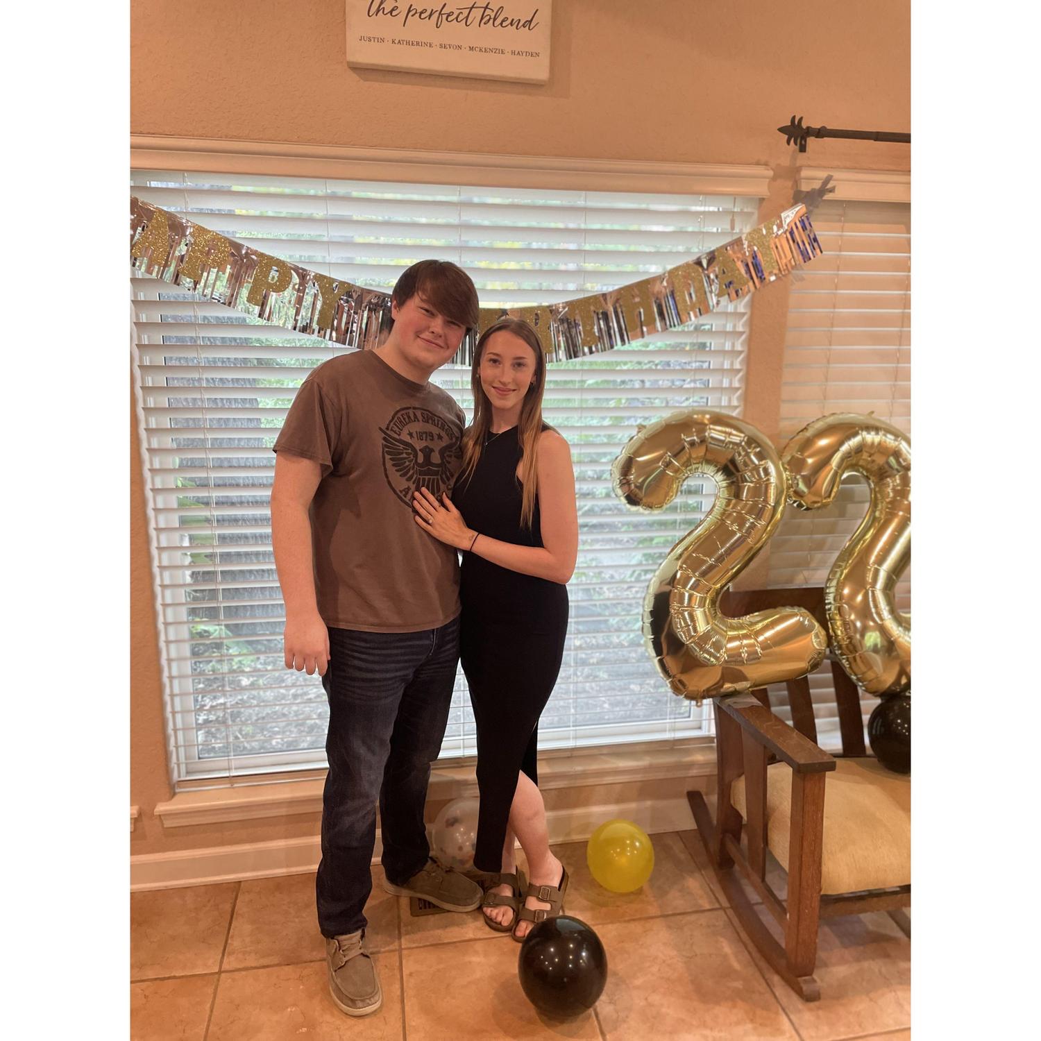 Sevon's 22nd birthday!