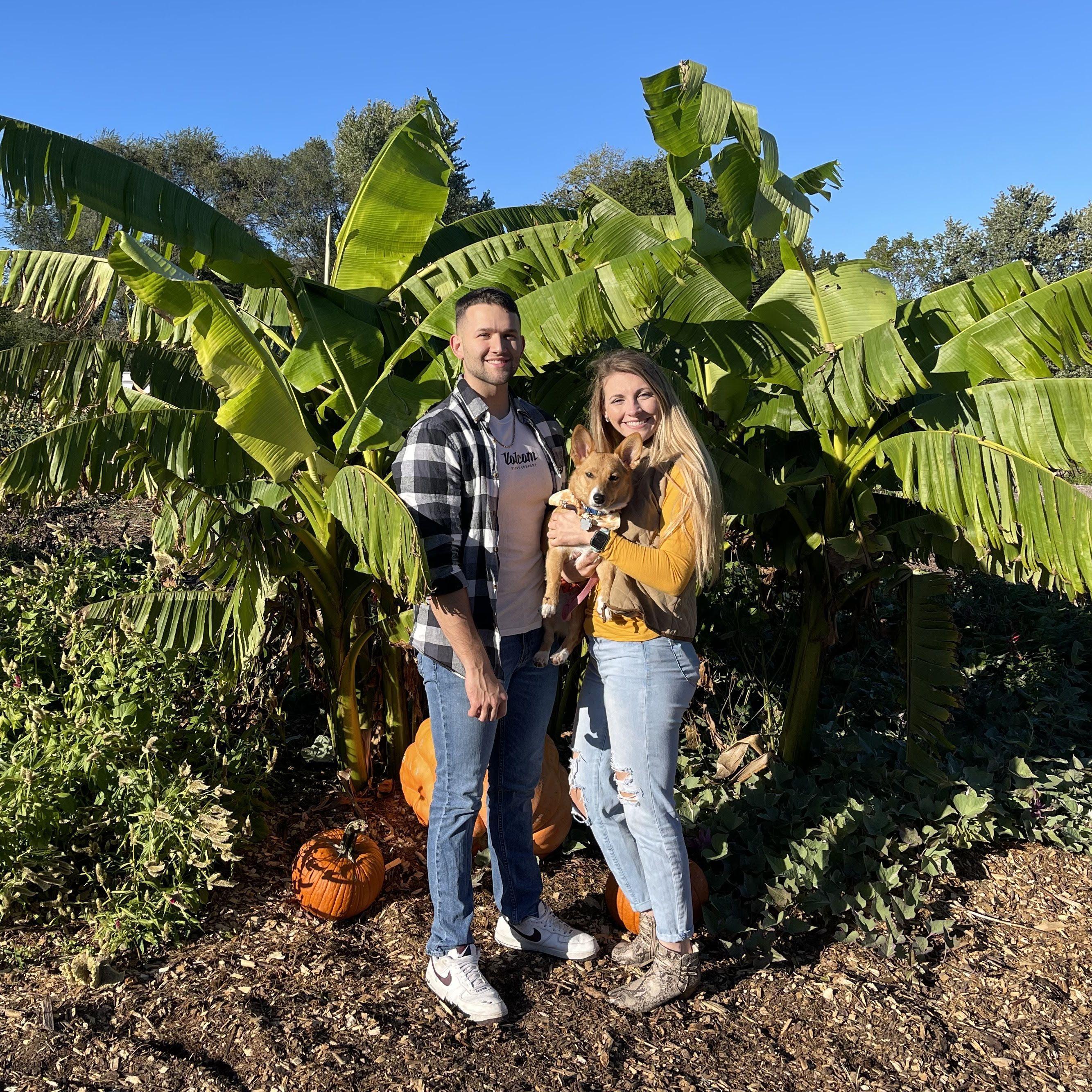 Our first time going to a pumpkin patch- October 16, 2021