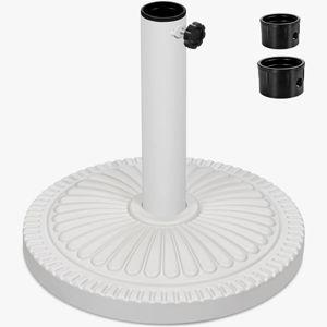 23lbs Custodia Resin Free Standing Umbrella Base - White
