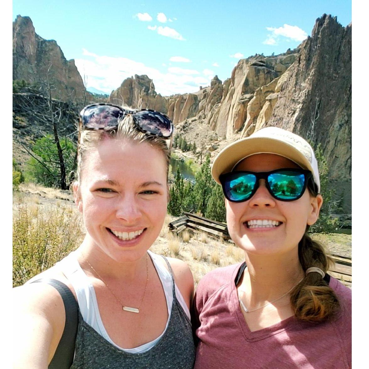 Our first time at Smith Rock.