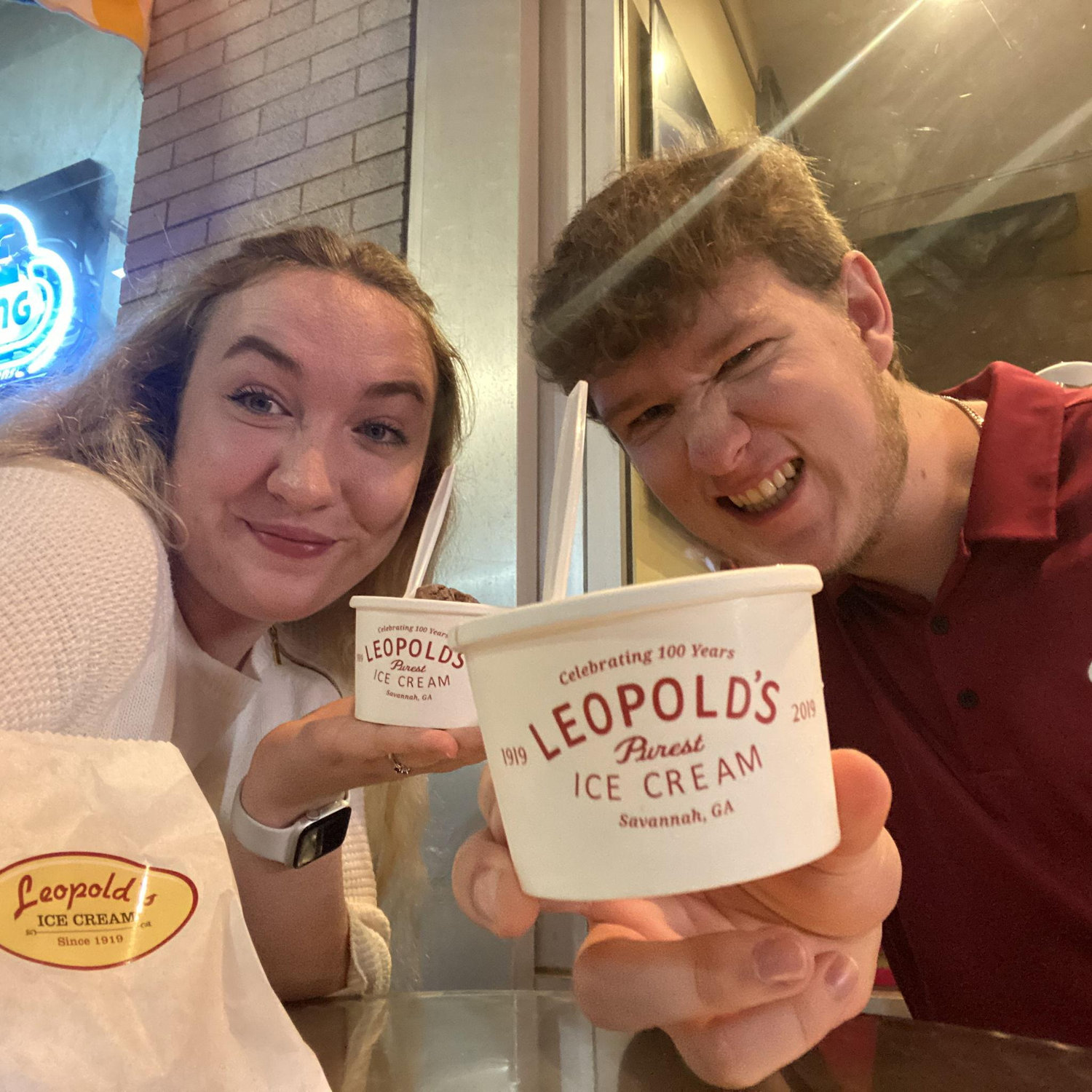 The most delicious ice cream in Savannah!