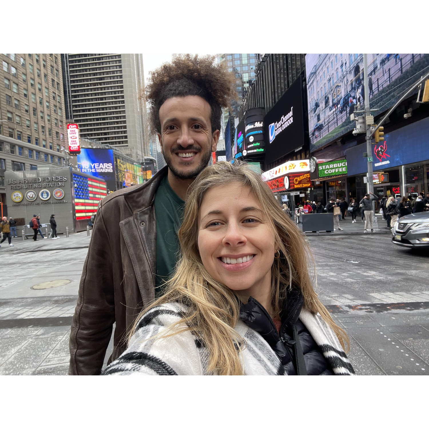 Aviel's first time in New York City!