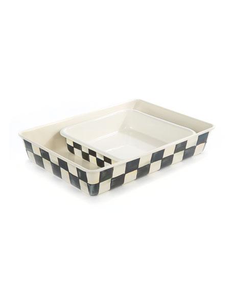 MacKenzie-Childs Courtly Check Baking Pan, 8" Square