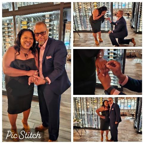 The Night He Popped the Question - @ Black & Bleu Steakhouse - August 26, 2023