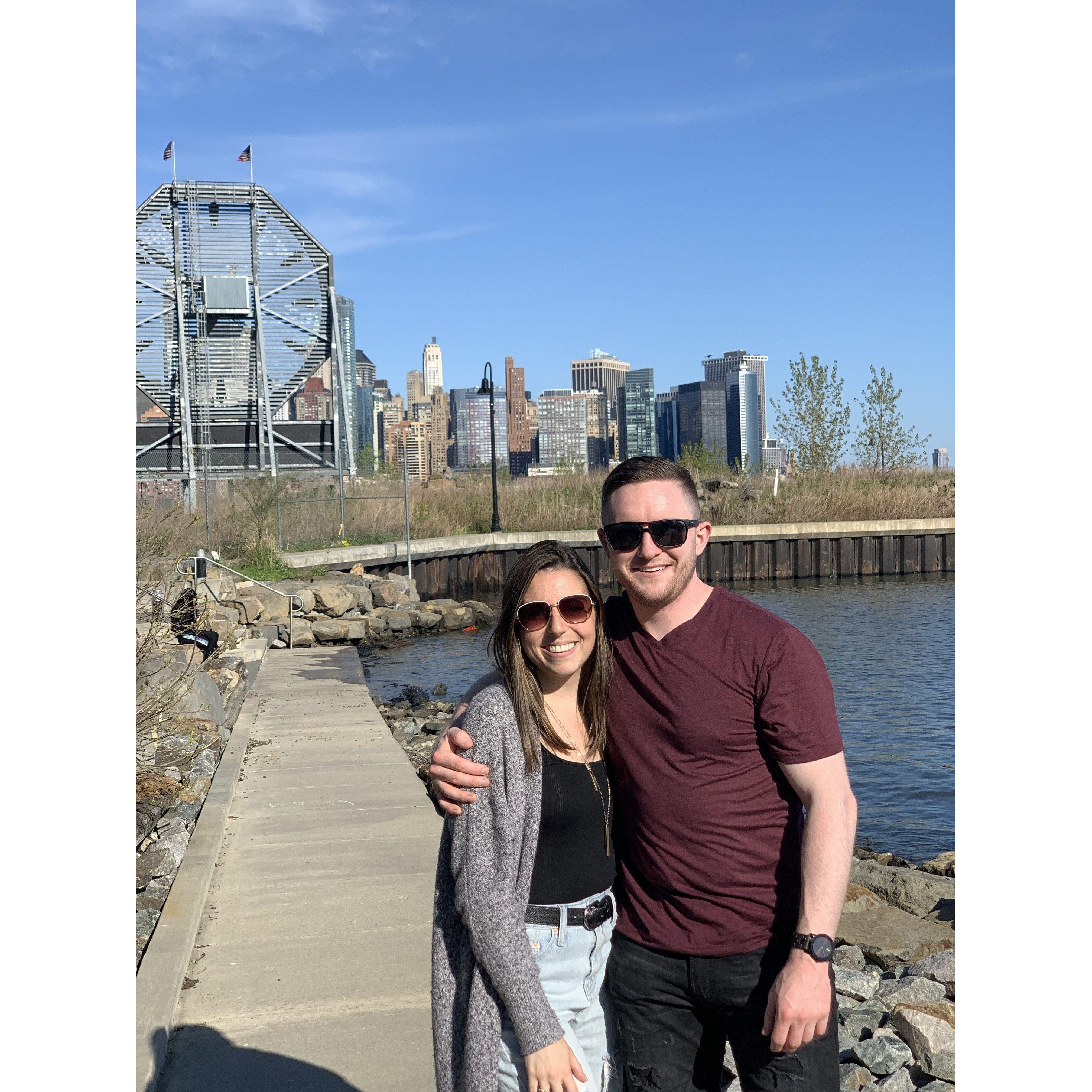 Our first picture taken together!