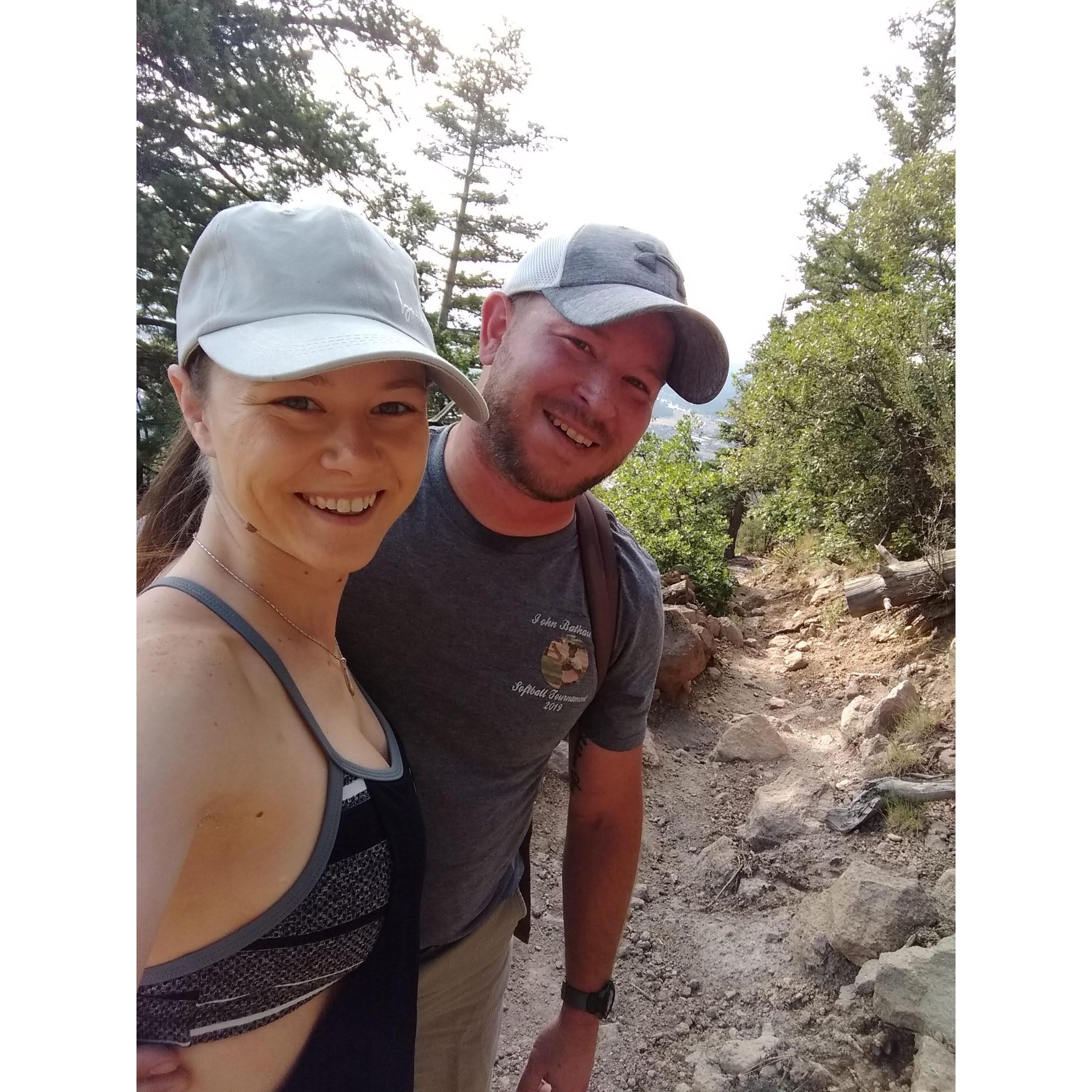 Our adventure in Flagstaff hiking Elden's Lookout.