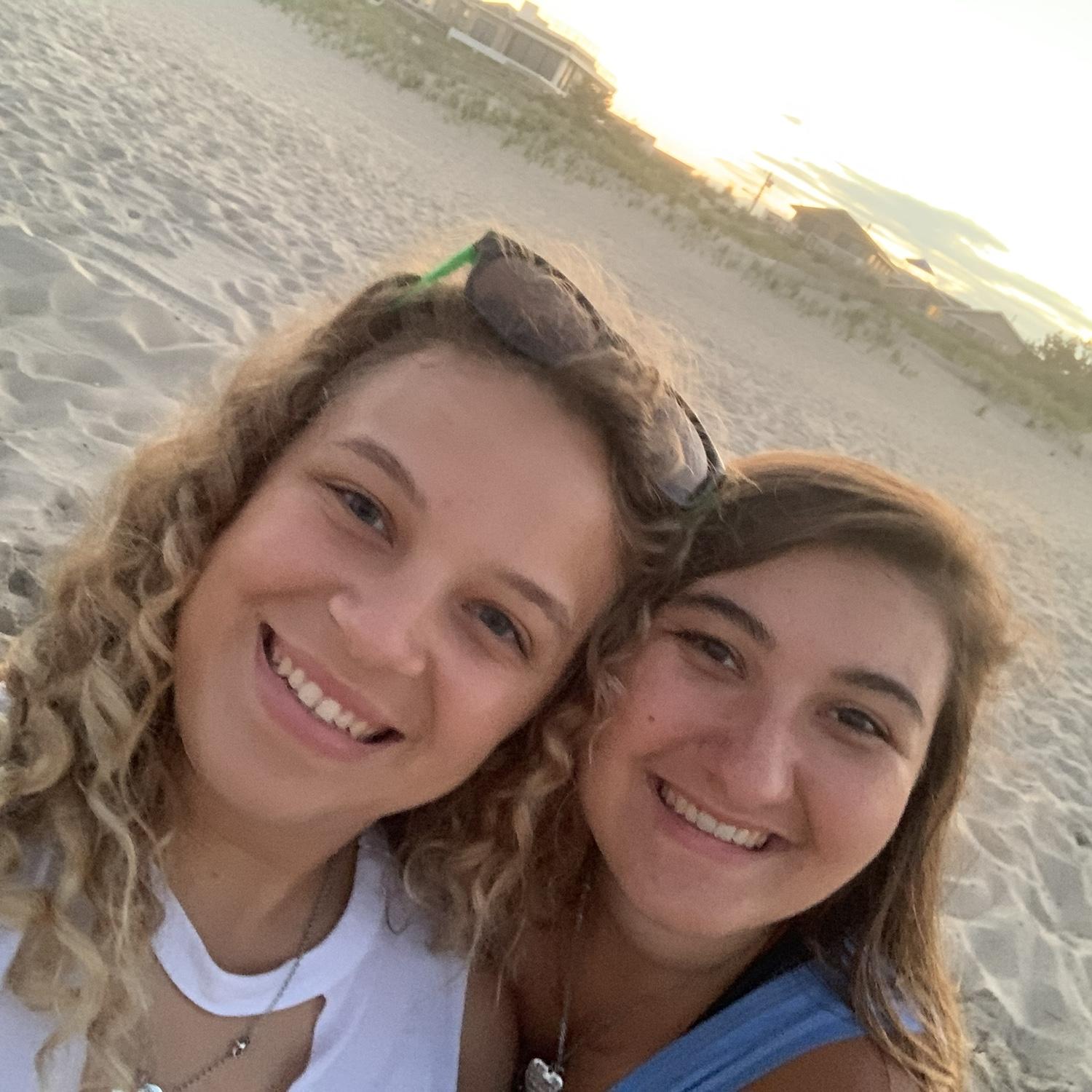 Amber took me to the beach for my Birthday! We had a blast.