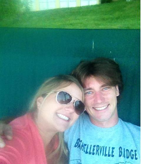 Our first time together a the lake house!