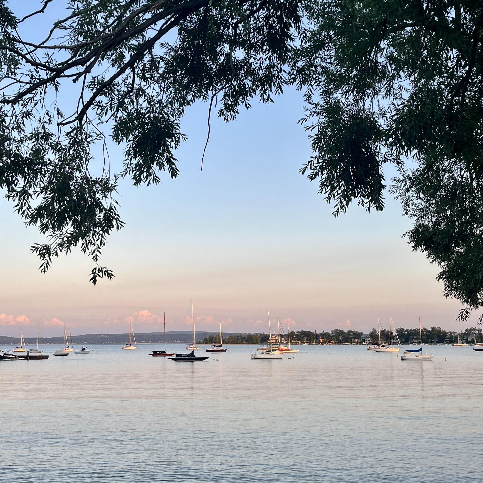 This is where we were in Harbor Spring MI when Zach told me he loved me for the first time.