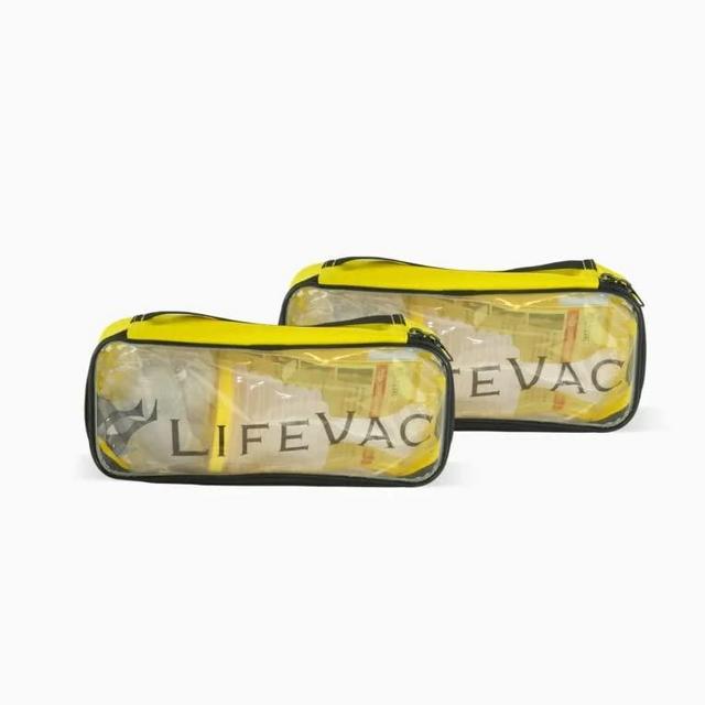 LifeVac Travel Kit Pack of 2 - Choking Rescue Device, Portable Suction Rescue Device First Aid Kit for Kids and Adults, Portable Airway Suction Device | Anti Choking Device for Children and Adults