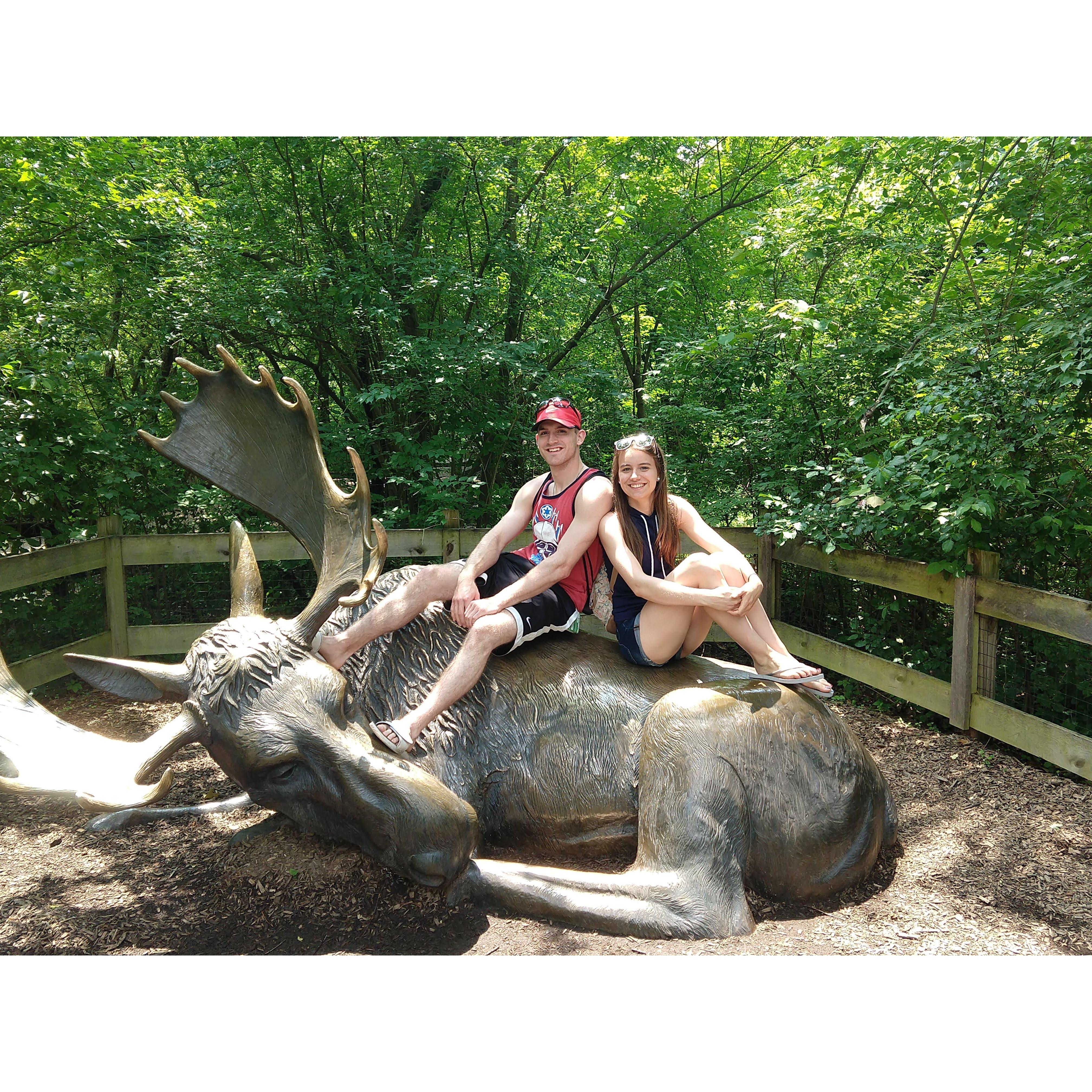 First of many trips to the Columbus Zoo
