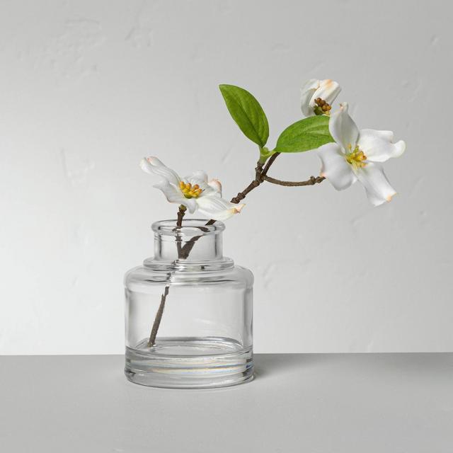 Small Faux White Dogwood Flower Arrangement - Hearth & Hand™ with Magnolia