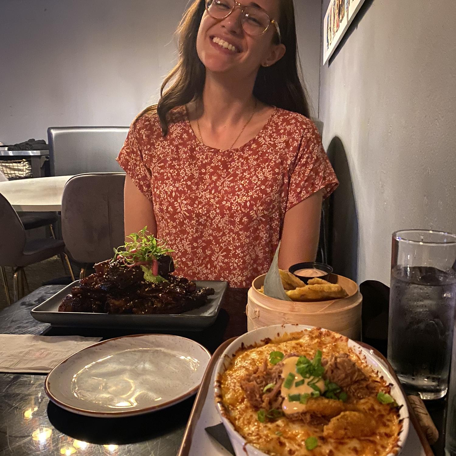 una cena espontánea en la semana