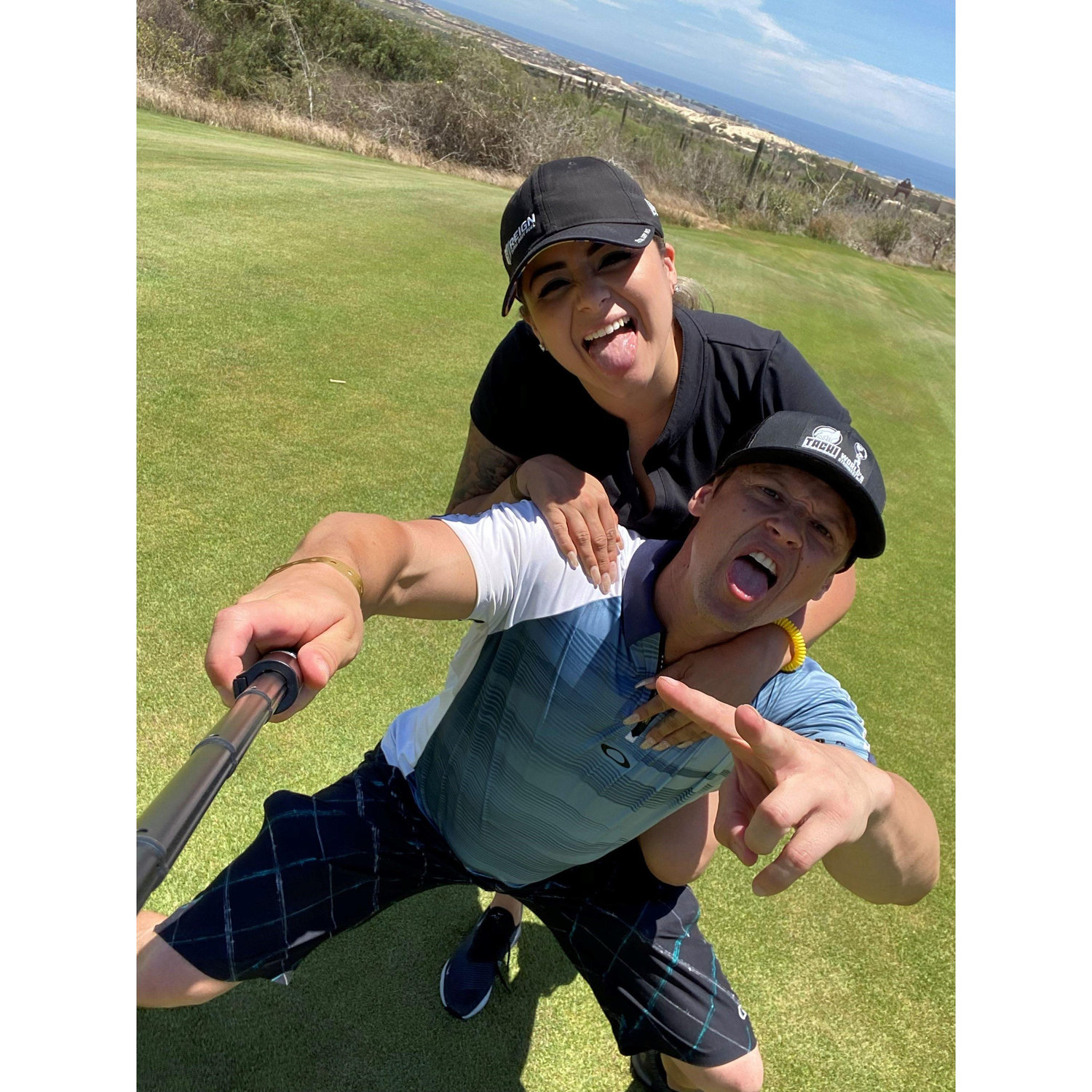 Golfing in Cabo for Bri's 30th birthday