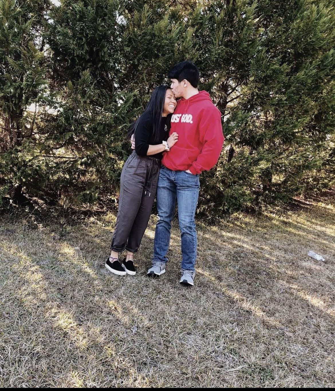 Our first Christmas together 💗
