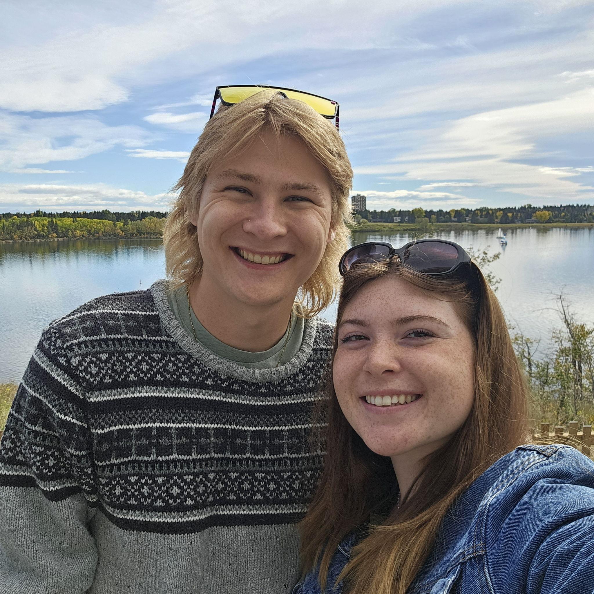 Sept 2025 - A stop at Heritage Park in Calgary (Tonia's first time), the day after our proposal. We both love exploring historical places!
