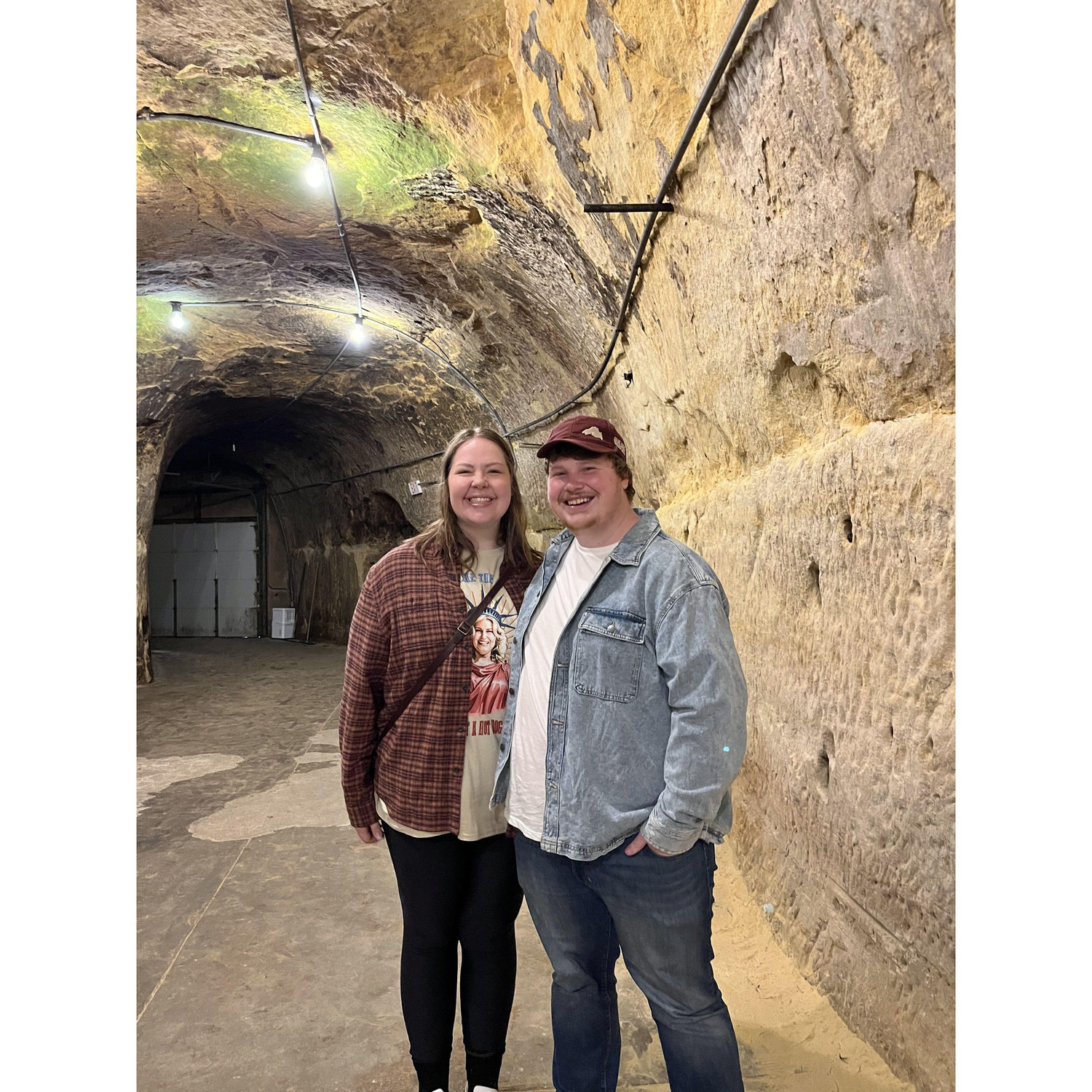 Wabasha Cave Tour for Patty's Birthday!