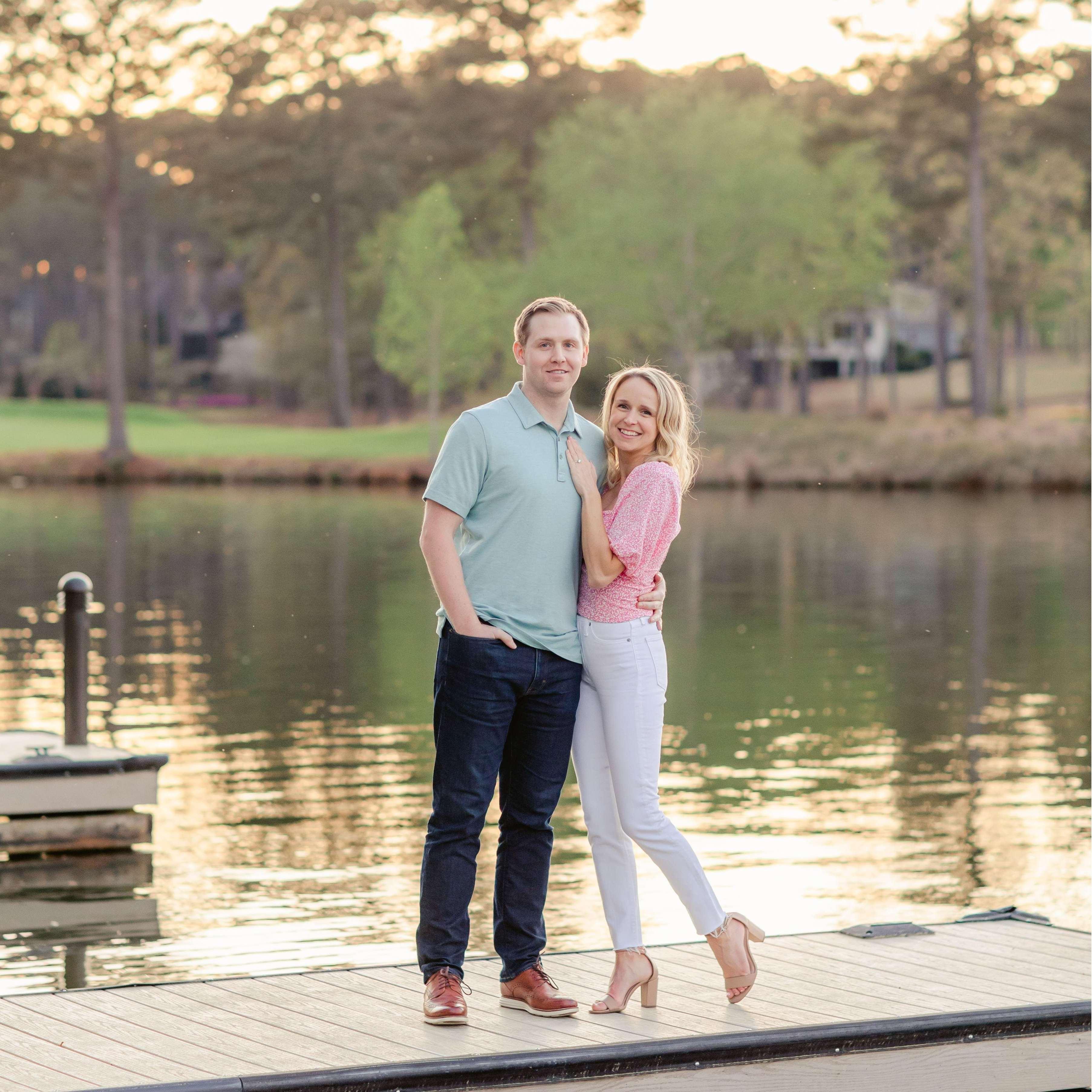 Engagement session in GA -- Lauren Kearns Photography