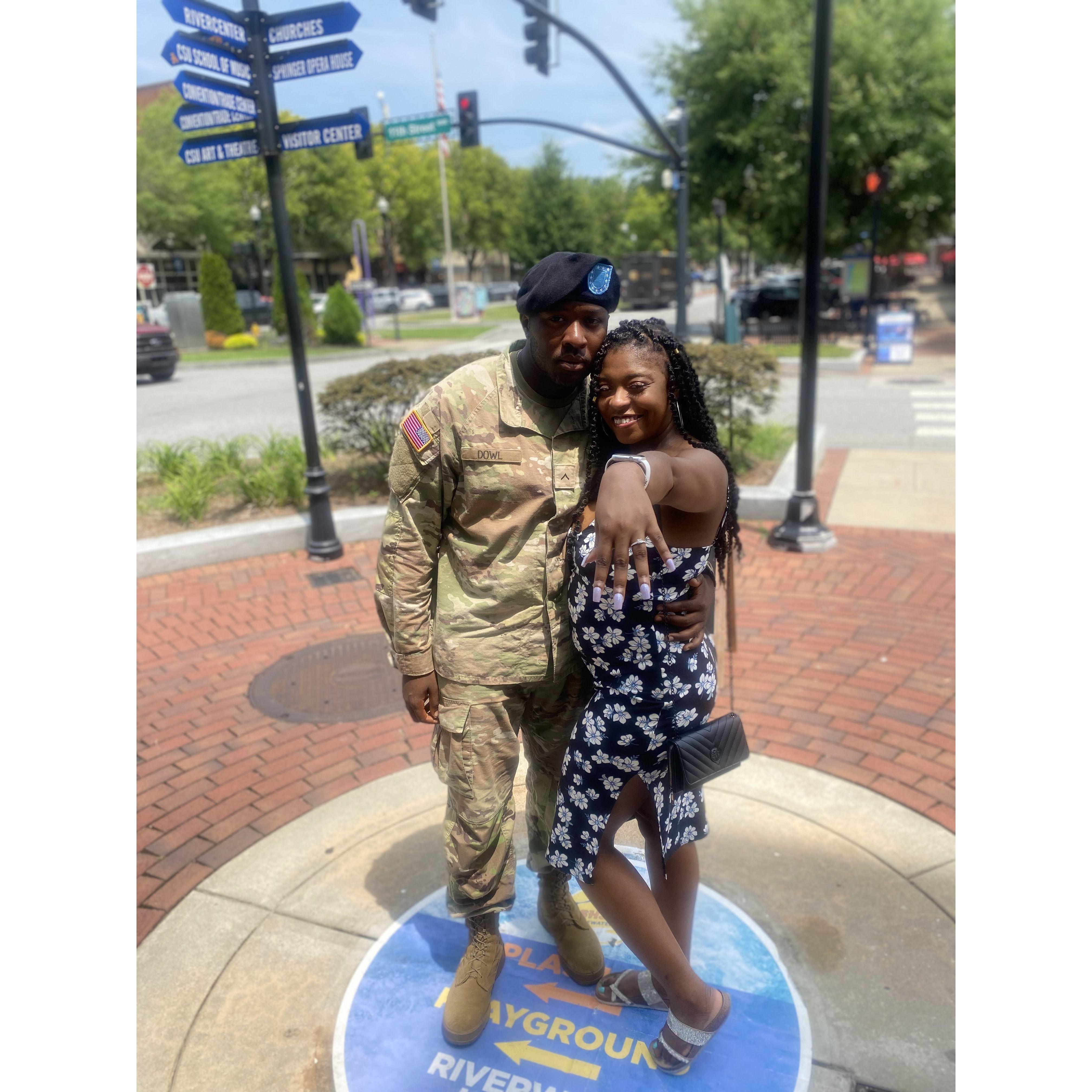 Yall I got the ring!