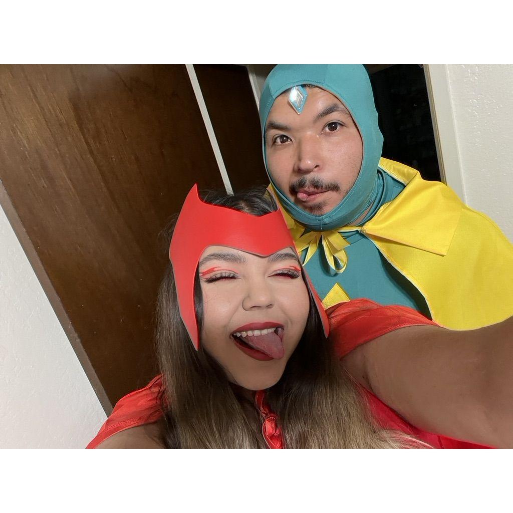 WandaVision costumes... yes I picked these too lol