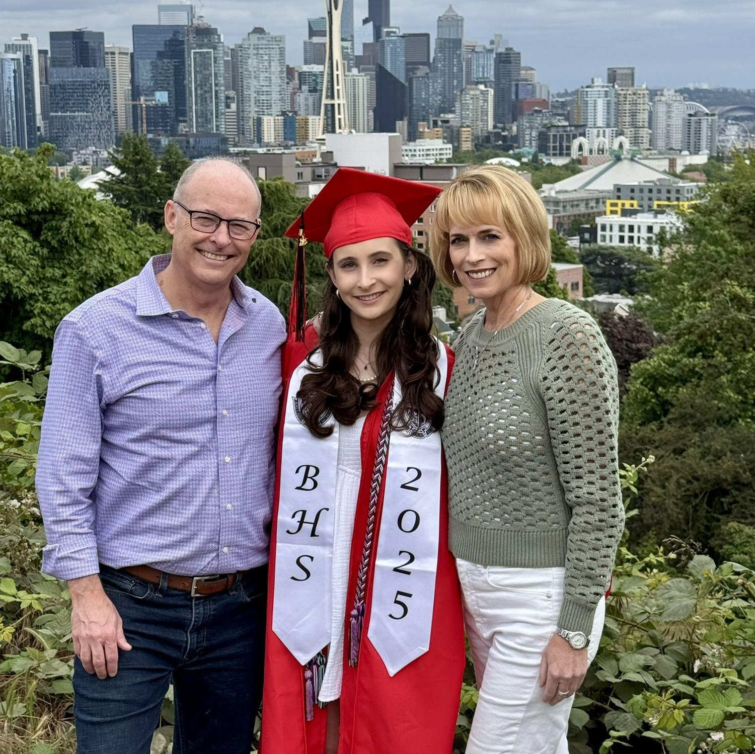 Emma's high school graduation! We're so proud!