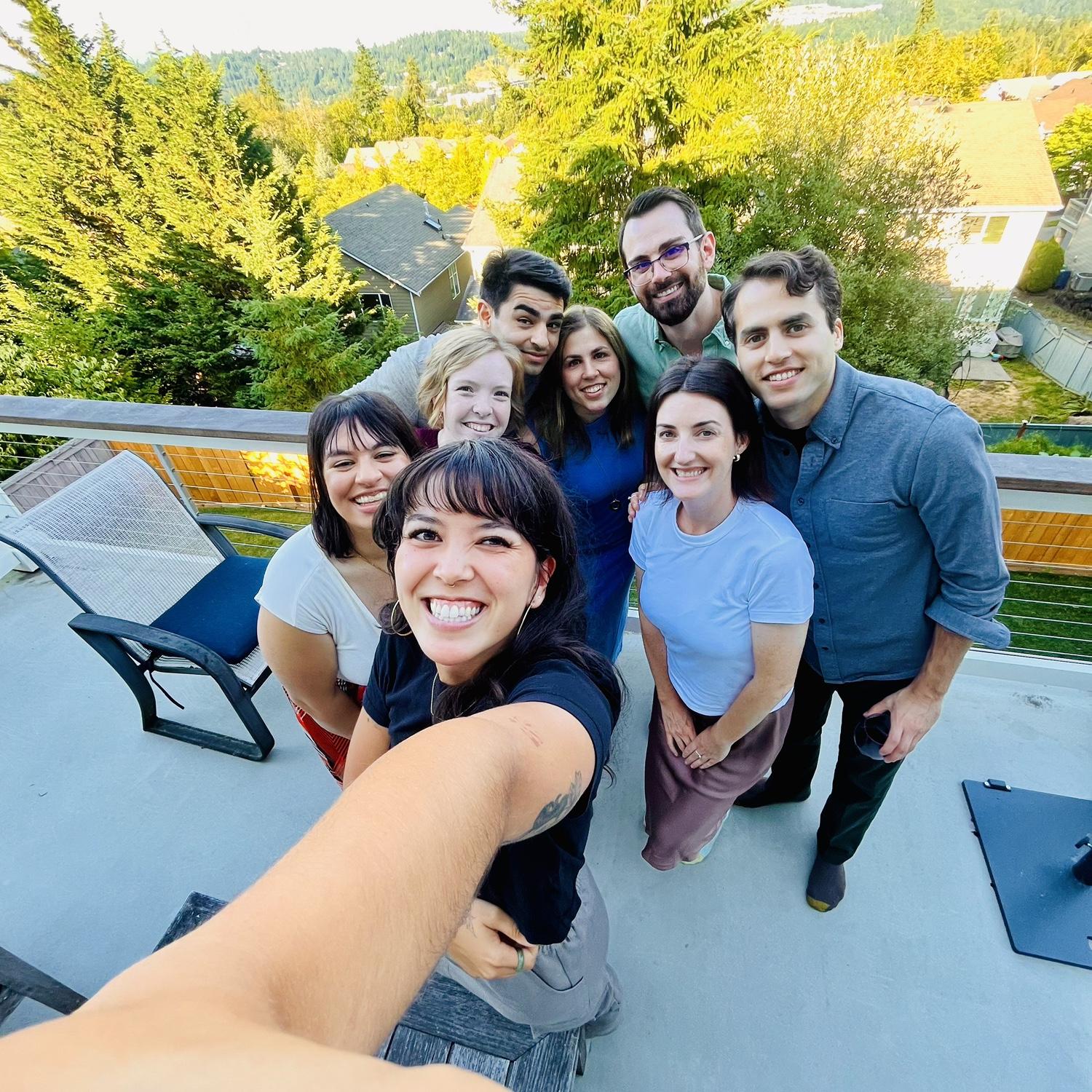 Engagement party selfie!