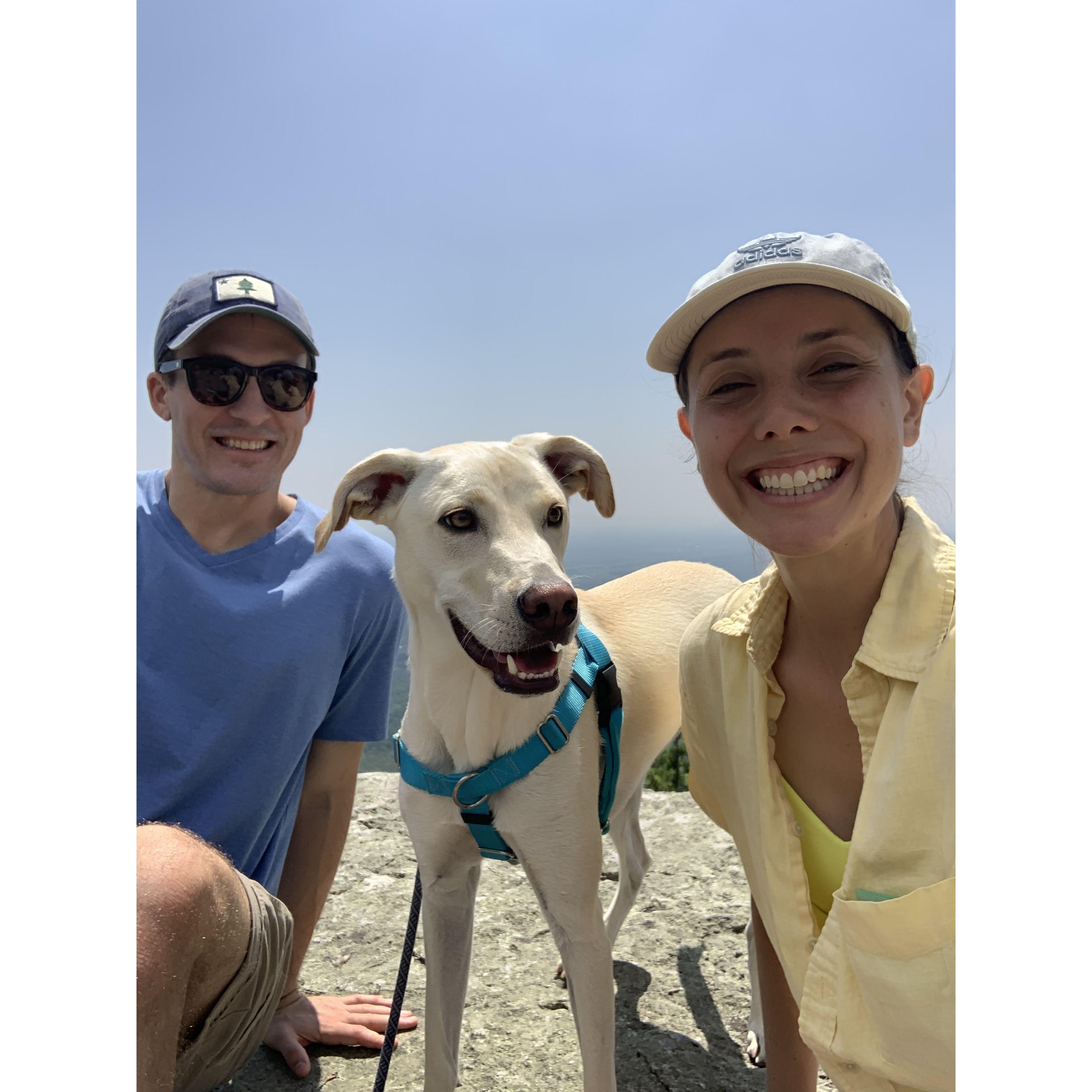 Casco's first 8 mile hike in Minnewaska State Park!