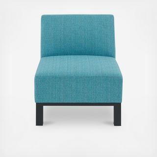 Aiden Outdoor Armless Lounge