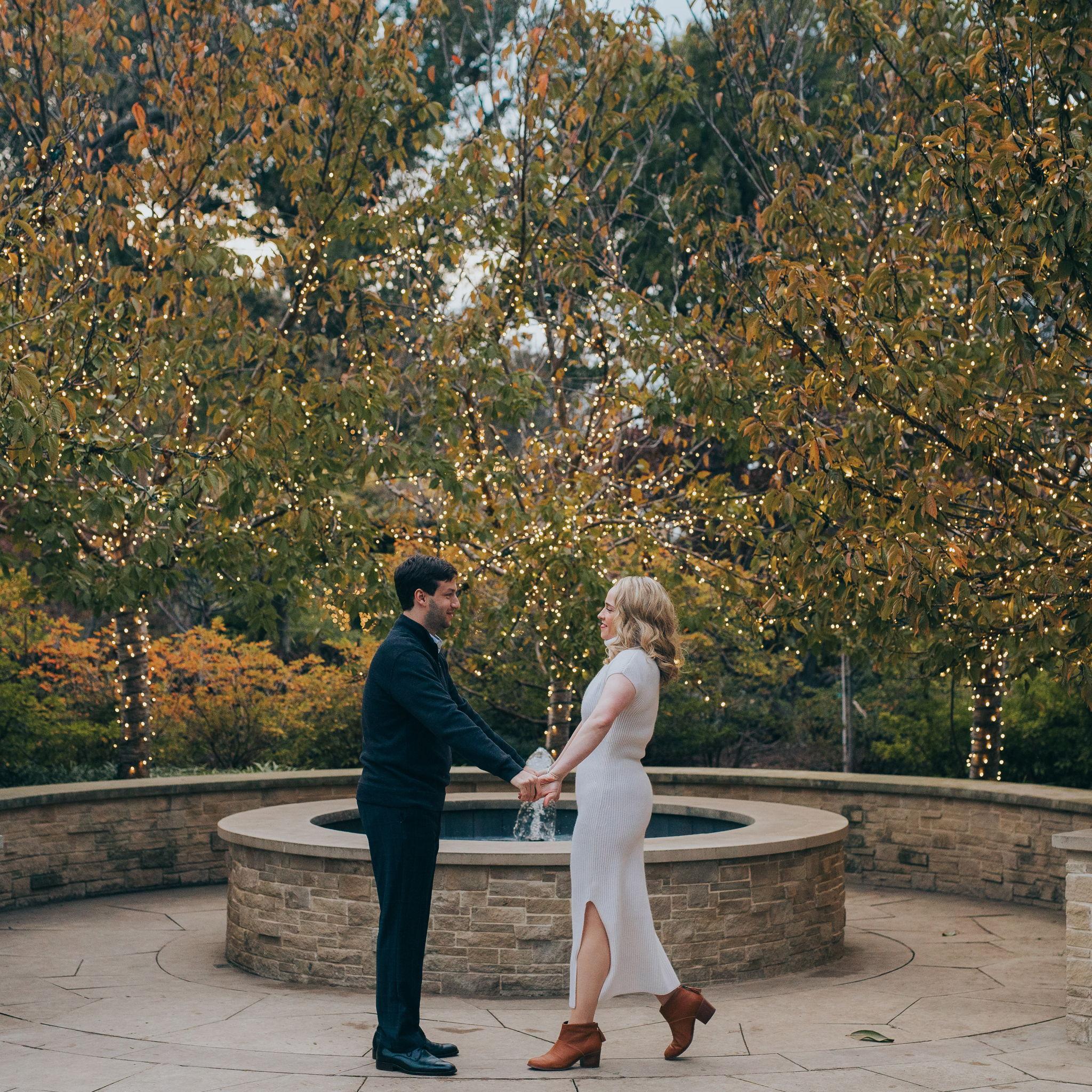 Engagement Session at the Arboretum