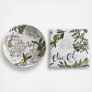 Olive Oil Serving Bowl