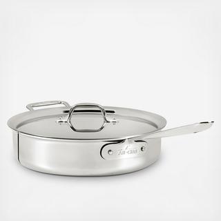 d3 Tri-Ply Saute Pan with Lid