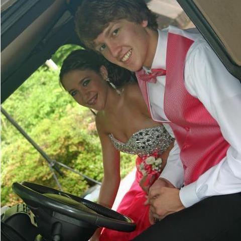Cezann's sophomore and AJ's junior prom.