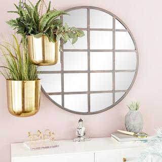 2-Piece Golden Glam Hanging Planter Set