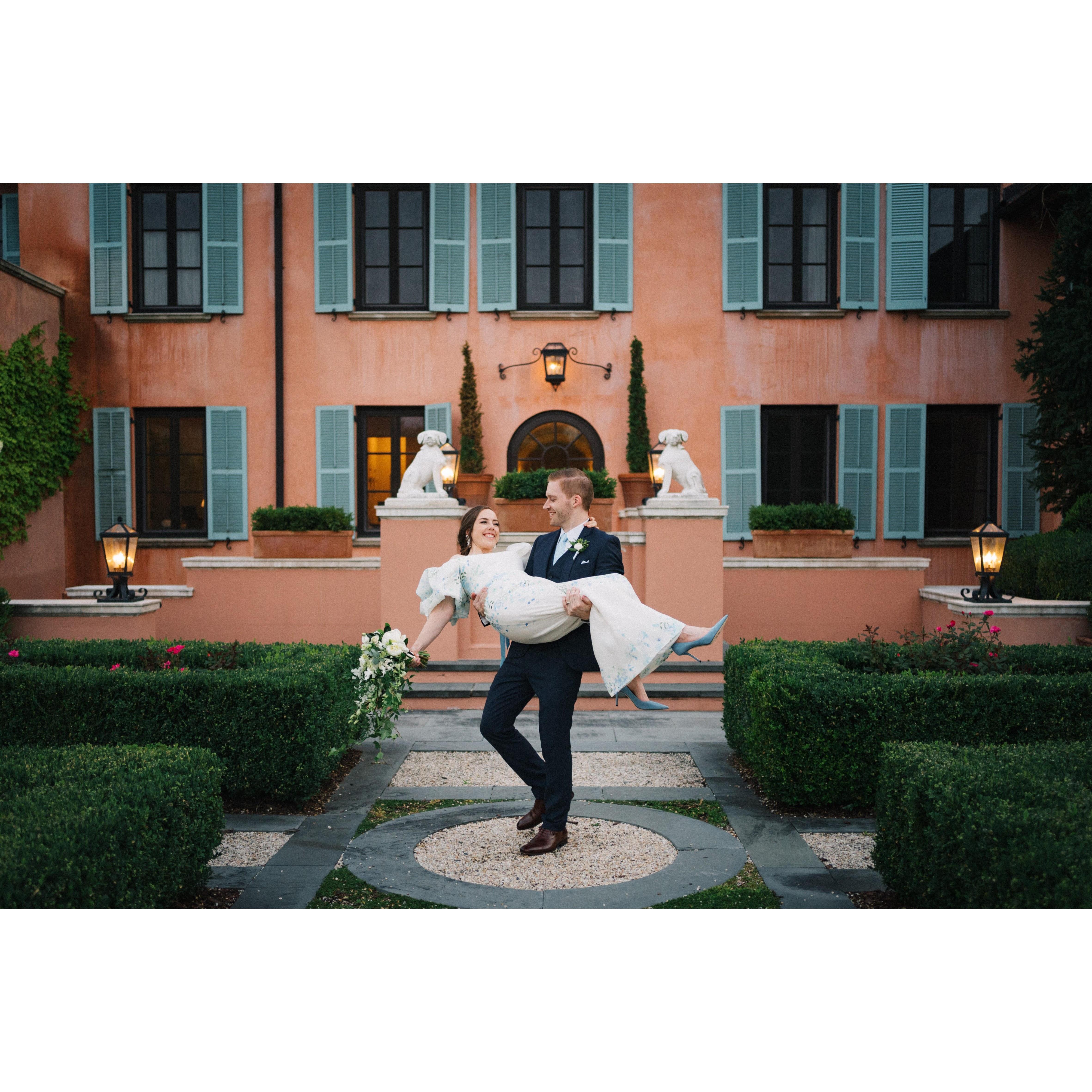 The back gardens of the Glenmere