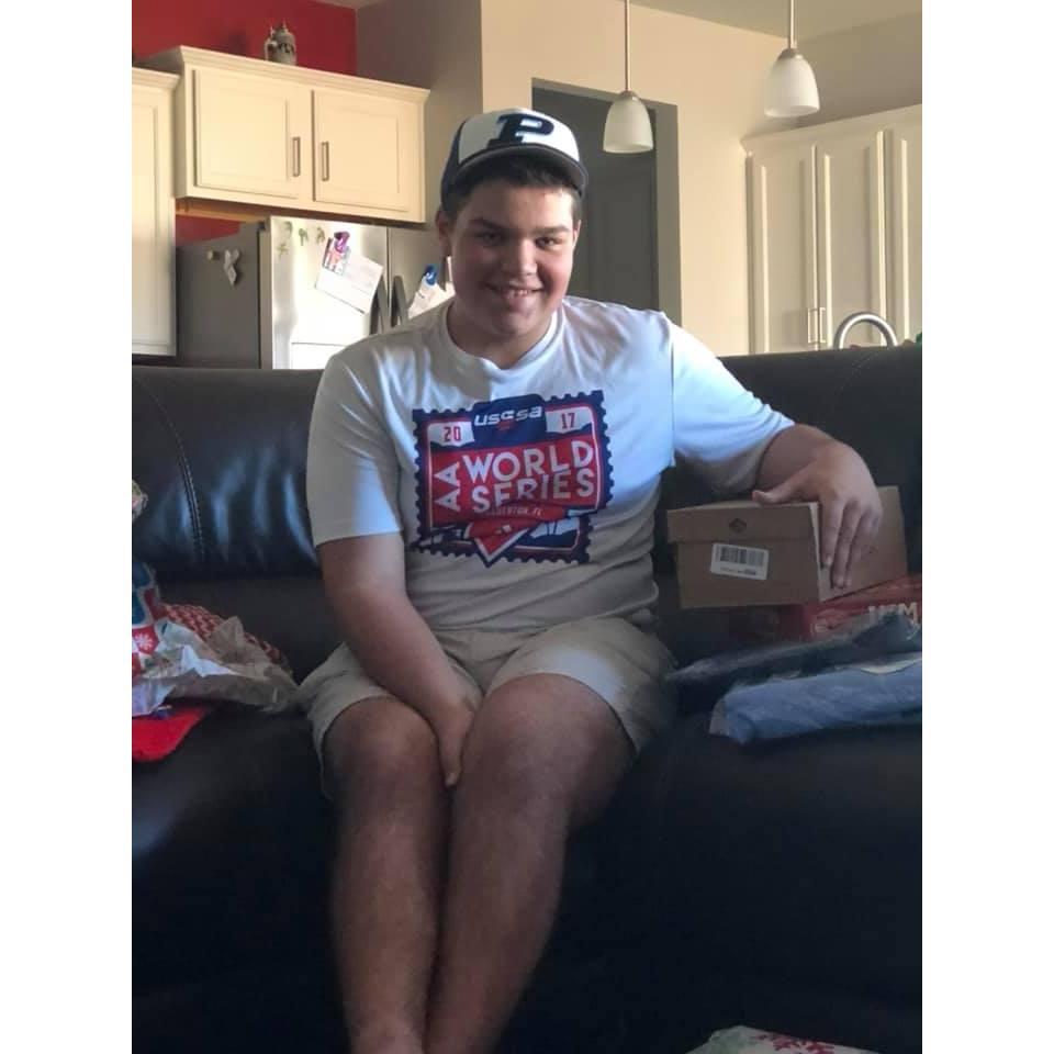 First smile in a long time!