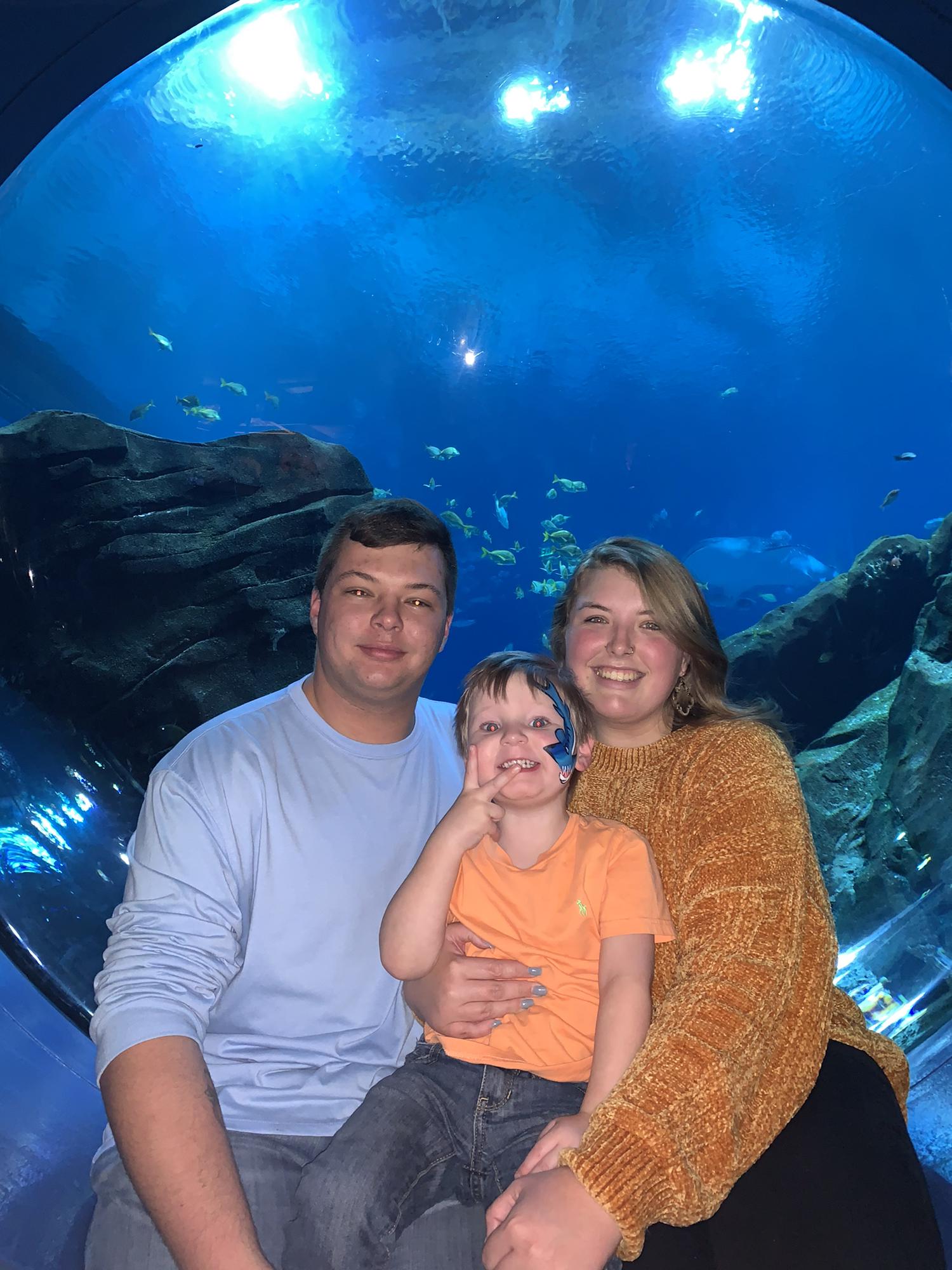 Our first trip to the Atlanta Aquarium