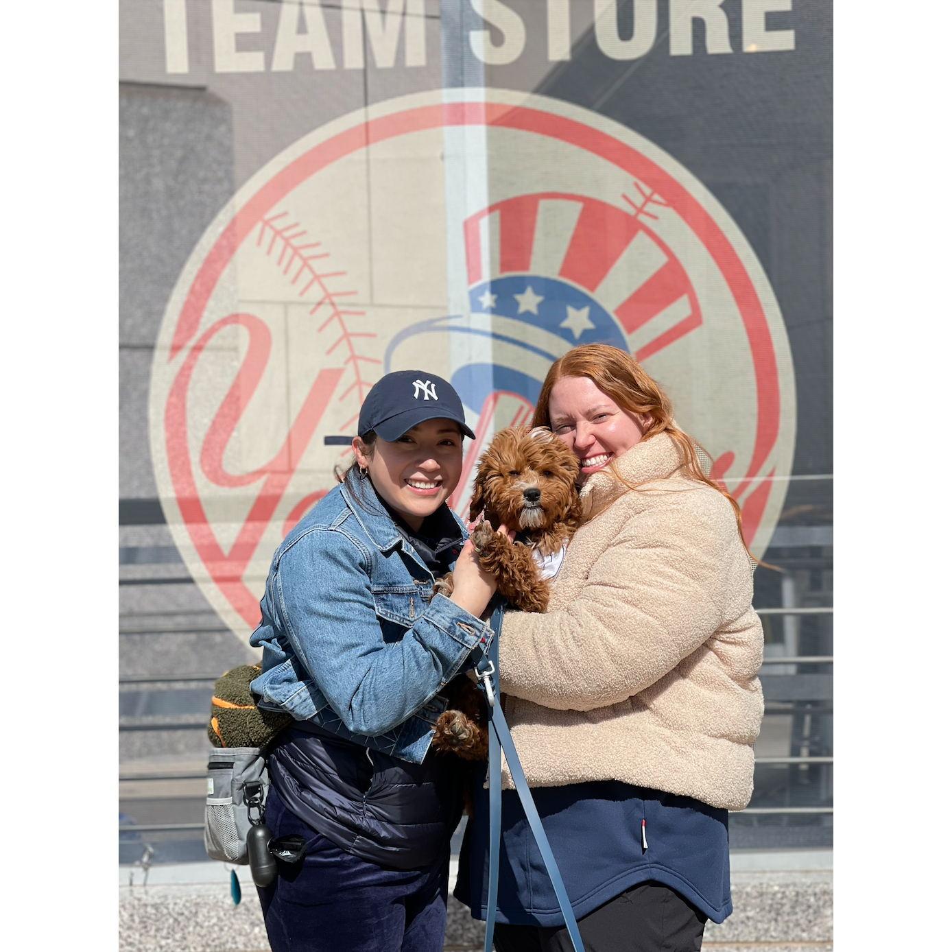 February 2021: Getting the Covid Vaccine at Yankee Stadium