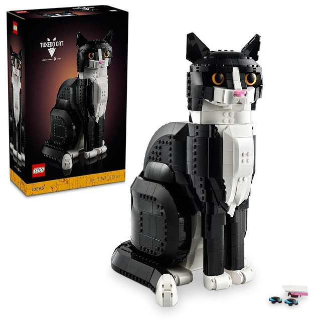 Lego 21349 Idea Tuxedo Cat Toy Toy Present Block