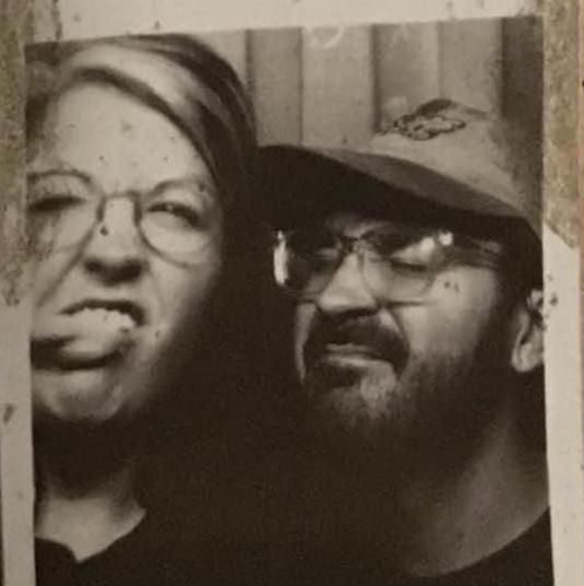 Photobooths are Matt and Kate's favorite. This was in New York City before Matt and his band went on their European Tour