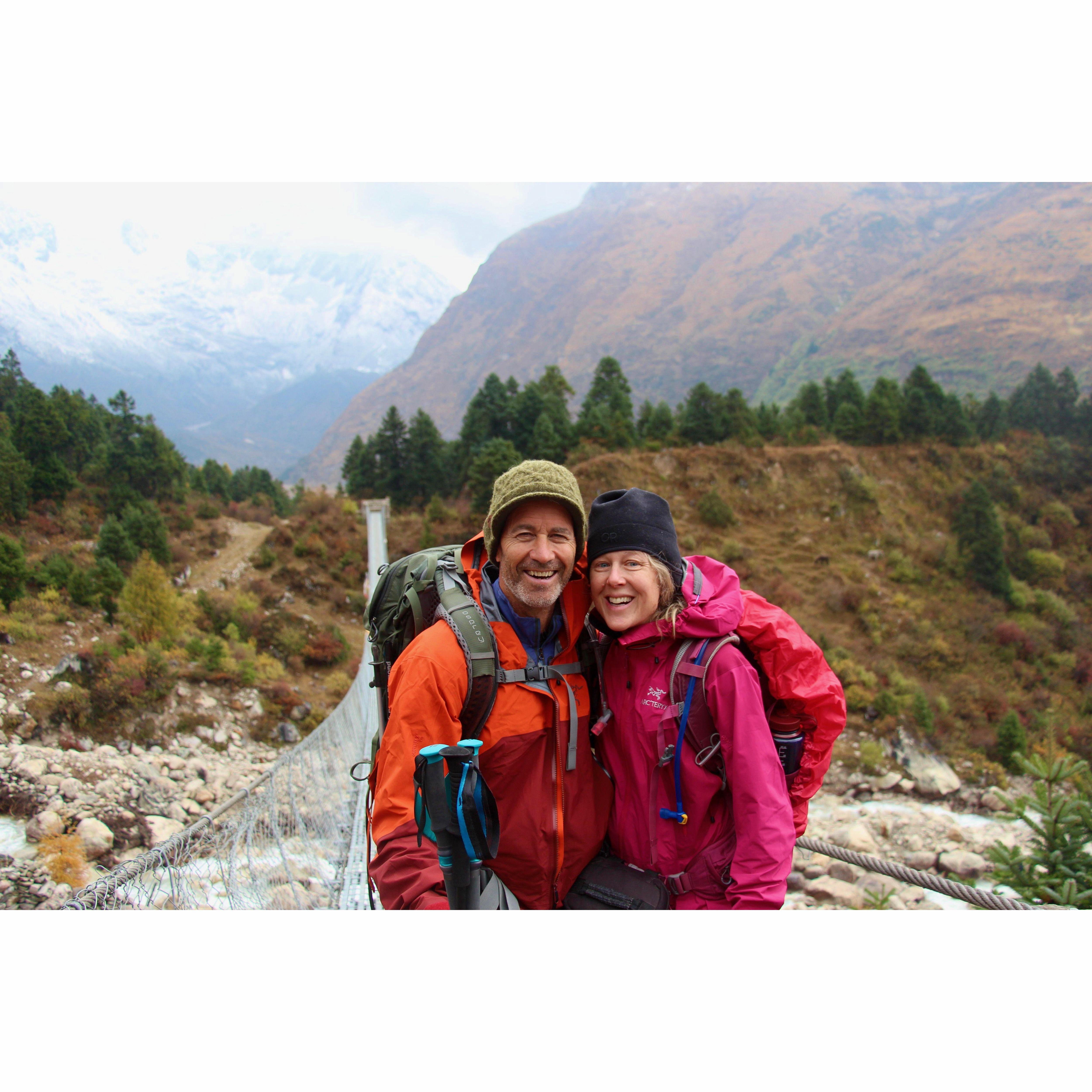 Nepal Manaslu Circuit hike, 2016.