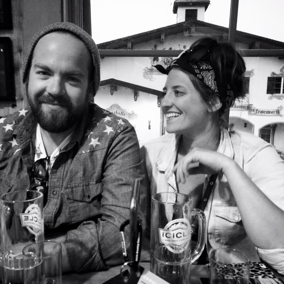 Our first trip to Leavenworth together. #canadiantuxedos