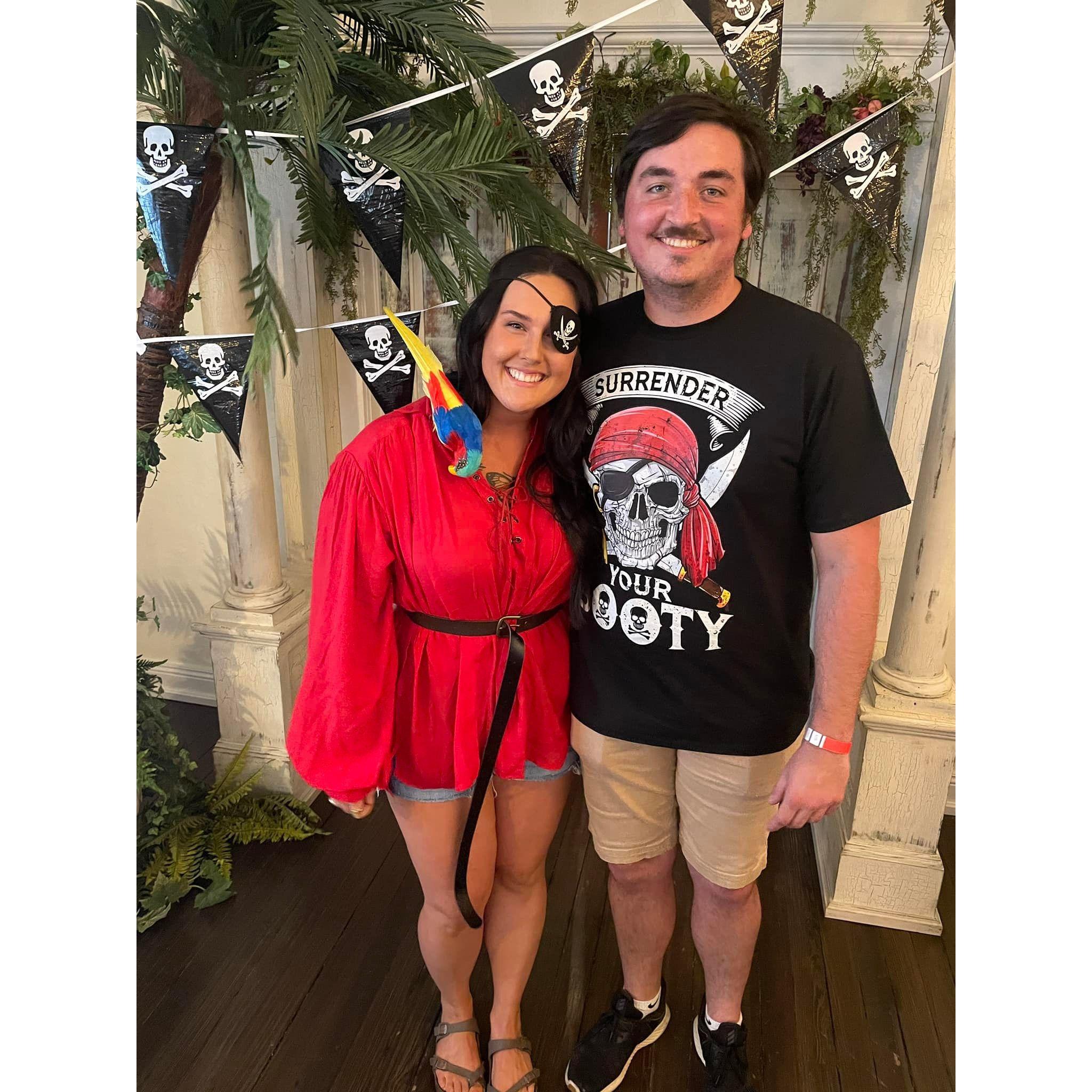 Another bingo night, pirate themed!